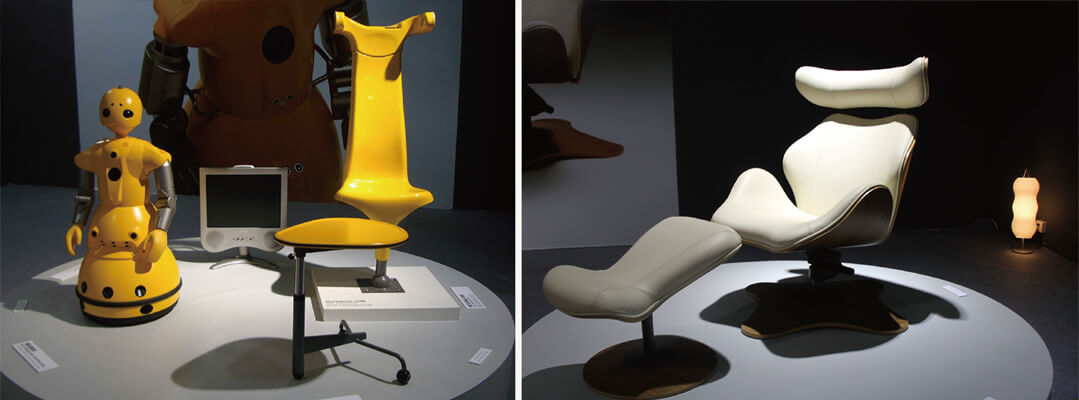 (左)家用机器人(右)TOK椅