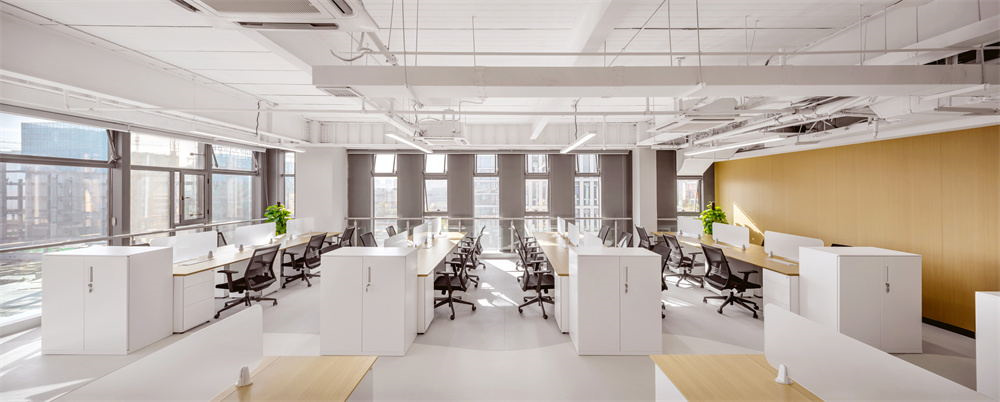 以activa灵动办公理念布局开放式办公场景，重塑办公空间。