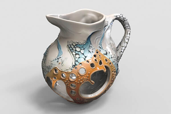 「艾达」所设计的花瓶、水壶等生活器物作品。